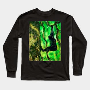 Hoolock Gibbon Long Sleeve T-Shirt